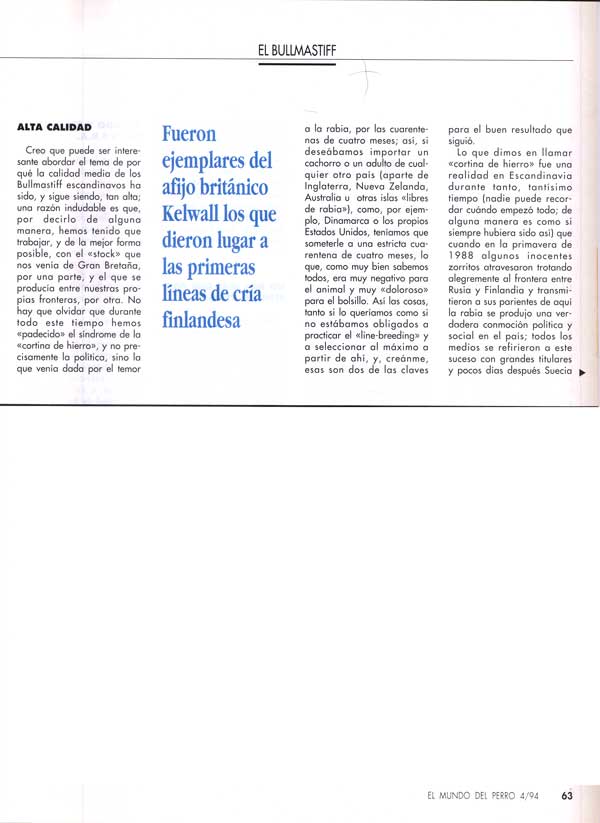 Articulos publicados por Christina de Lima-Netto, Castro-Castalia Bullmastiffs
